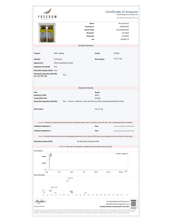 NAD+ (Nicotinamide Adenine Dinucleotide) - Image 3