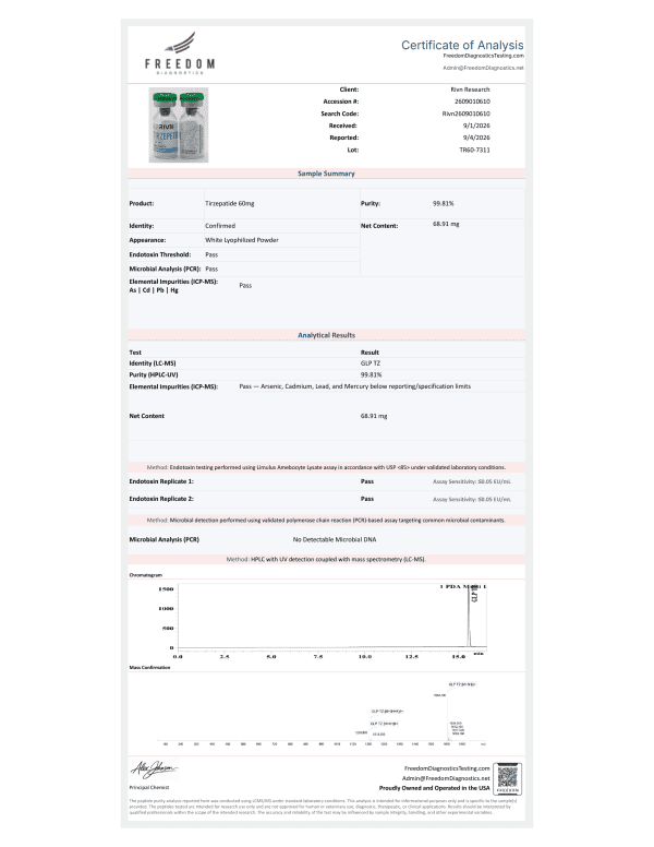 RIVN-2TRZ research peptide - Image 2